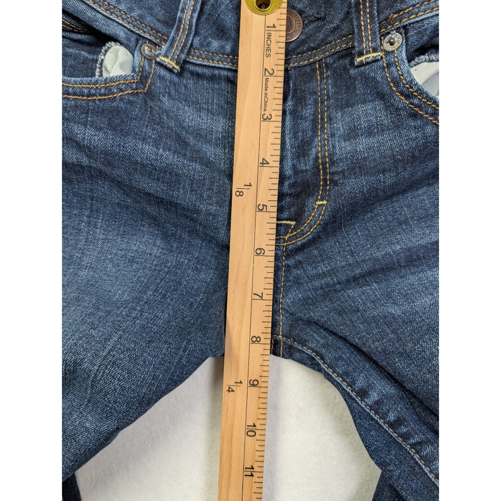 American Eagle Womens Jeans Kick Boot Stretch Size 8 Regular Blue - Picture 8 of 9